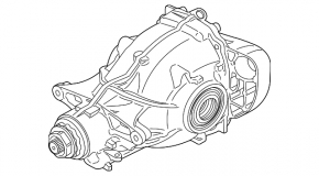 Задний дифференциал редуктор BMW X3 G01 18-24