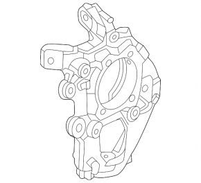 Цапфа задняя правая Mercedes W167 GLE 350 450 20-26