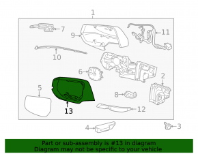 Крило переднє ліве Buick Envision 16-20 сталь
