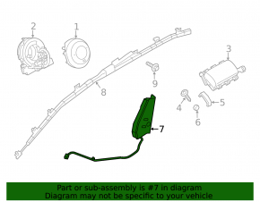 Подушка безопасности airbag левого сиденья Mazda CX-5 13-15