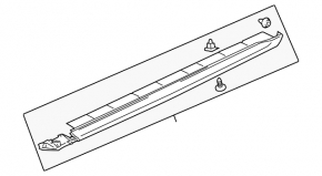 Порог правый Mitsubishi Galant 04-10