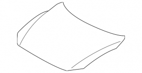 Капот голый Mazda 6 14-17