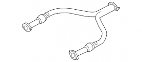 Выпускная трасса средняя часть передняя Infiniti Q50 16-24 3.0T