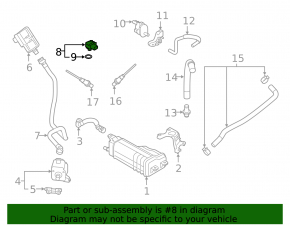 Map sensor Subaru Outback 20-24
