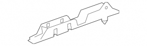 Кронштейн Keyless Entry Antenna Chevrolet Equinox EV 24-26 под задним рядом сидений