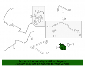 Вакуумный насос Land Rover Range Rover 13-21 3.0, 5.0