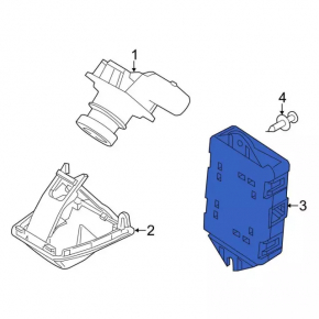Rear parking aid module Ford C-max MK2 13-18