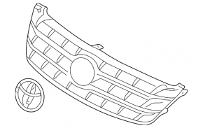Решетка радиатора grill Toyota Avalon 05-07