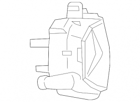 Кнопки управления на руле правые Ford Escape MK3 13-16 дорест, тип 2
