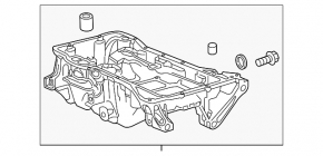 Поддон масляный Honda CRV 17-19 2.4 K24W