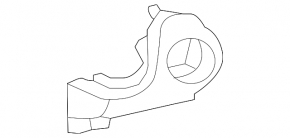 Накладка кнопки Start-Stop Lexus ES300h ES350 13-18 бежевая