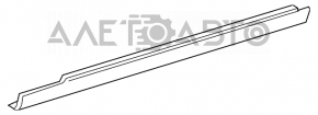 Поріг правий Mercedes W211