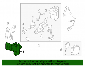Датчик тиску наддуву Map Sensor Land Rover Range Rover Evoque 12-18 2.0