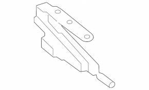 Петля крышки багажника левая Infiniti G25 G35 G37 4d 06-15