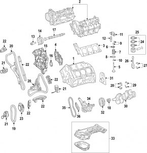 Масляний насос ДВЗ Mercedes GLS-class X166 15-19 3.0 M276 DE30LA