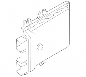 Блок ECU компьютер двигателя Nissan Pathfinder 13-15 hybrid