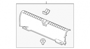 Накладка проема багажника Honda Accord 18-22