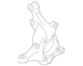 Цапфа передняя правая Subaru Outback 20-23