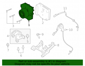 ABS АБС Ford Fusion mk5 17-20 AWD