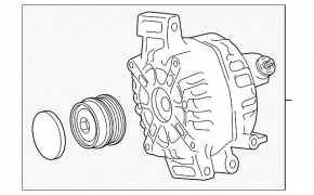 Генератор Toyota Rav4 19-24 2.5 130A