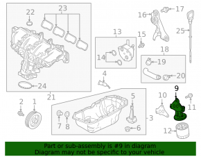 Корпус масляного фильтра Mazda 6 14-21