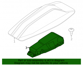 Корпус антенны плавник BMW X5 G05 24-26