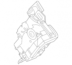 Замок двери задней левой Volkswagen ID.4 21-26