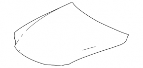 Капот голий Lexus IS 14-20