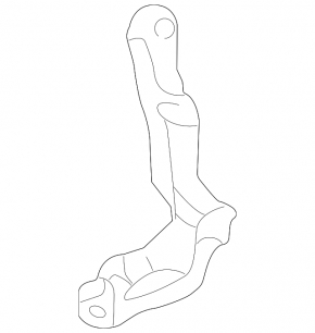 Петля капота правая Lexus LX 98-07