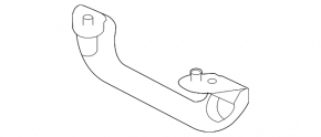 Ручка потолка правая Subaru Impreza 4d 17-23 GK черн