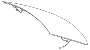 Скло заднє Mercedes A-class V177 19-22