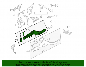 Четверть передняя правая Infiniti G25 G35 G37 3d 4d 06-14 2wd графит