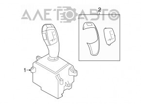 Шифтер КПП в сборе BMW 3 F30 12-18