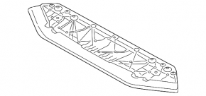 Захист переднього бампера Audi A4 B9 17-17