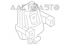 Подушка двигуна ліва Audi Q5 80A 18-20 2.0T, PHEV