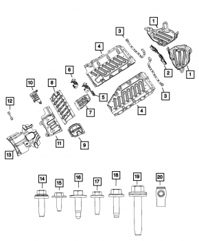 Защита двигателя Jeep Grand Cherokee WL 22-26 Trailhawk 4xe