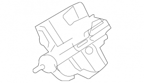 Замок лючка бензобака Lexus UX200 19-22
