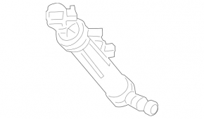 Форсунка омивача фар ліва Mercedes W166 ML 12-15