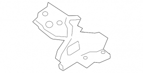Петля капота ліва Lexus ES250 ES300h ES350 19-26