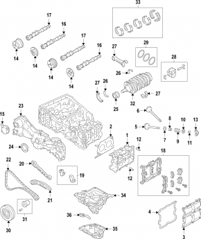 Головка блока цилиндров в сборе левая Subaru Outback 15-19 2.5 FB25