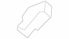 Датчик подушки безопасности центральной стойки левый Lexus CT200h 11-17