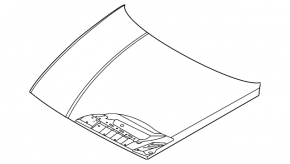 Капот голий Genesis GV80 21-26