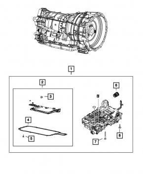 Гидроблок АКПП Jeep Grand Cherokee WL 23-26 2.0T PHEV AWD