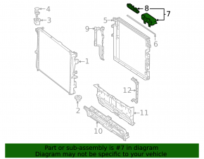 Воздухоприемник правый Mercedes W167 GLE 450 20-26 3.0h