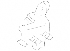 Петля двери верхняя задняя правая Lexus RX300 98-03