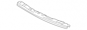 Кронштейн переднего бампера центральтный Lexus GX470 03-06