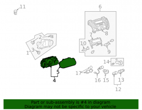 Щиток приборов Lexus RX400h 06-07