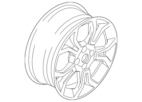 Диск колесный R17x7J Ford Ecosport 18-22 тип 5