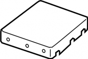 POWER DISTRIBUTION CONTROL MODULE FUSE BOX Infiniti QX50 19-25