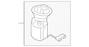 Топливный насос бензонасос Audi A3 8V 15-20 1.8T, 2.0T, fwd